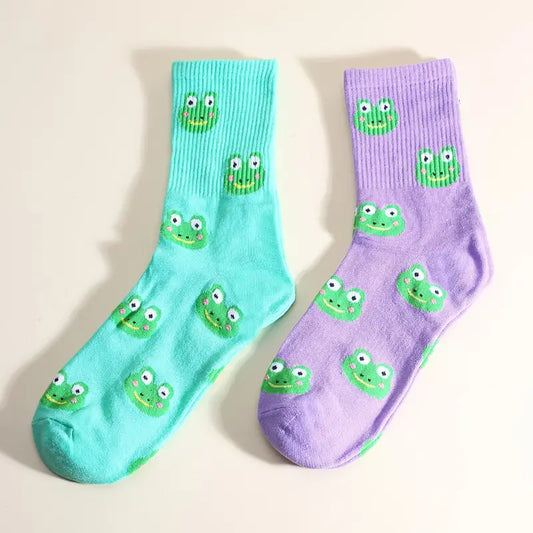 Happy Froggy Set Socks